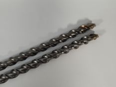 Two Milwaukee M2 SDS-plus drill bits 25mm x 1000mm (REF: 4932367030).