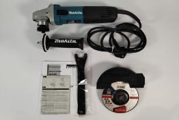 An as new Makita Angle Grinder, 125mm (5