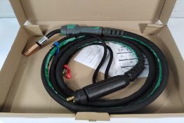 An as new Migatronic MV500 FKS Twist Welding Torch, 4M, 1.2 (80297701).