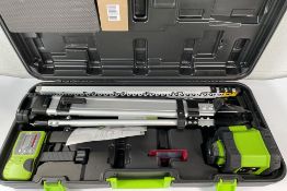 An IMEX E60 laser level kit (does not power on, sold as seen).