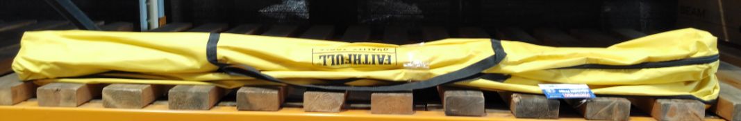 Two sets of Faithfull adjustable props - size 1600 to 2900mm in carry case with tags (carry cases ma