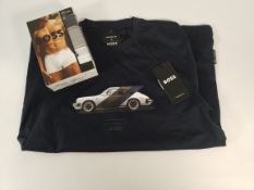 Hugo Boss x Porsch medium t-shirt together with Hugo Boss large boxers set.
