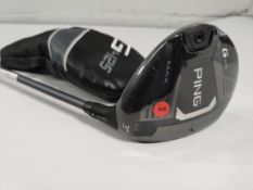 An as new Ping G425 Max golf club, 3 14.5, R/H, Alta CB 65 S shaft, ex-demo with head sleeve (013112