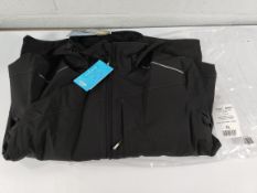 An as new Dassy Nordix stretch winter jacket, black, XL.