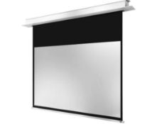 An as new Celexon Ceiling Recessed Electric Professional Plus 180 x 102 cm (4260094737916) (stock im