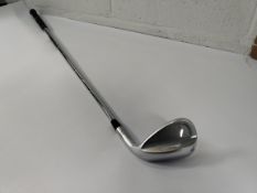 An as new Mizuno Pro T-3 Satin Wedge 58 08 C, Dynamic Gold Mid 100 shaft, Flex S (length & lie: +1.