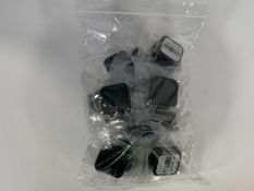 A bag of twenty Radtrak³ Long Term Radon Test Kits. As new