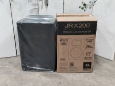 An as new JBL JRX200 series loud speaker (Model: JRX215).