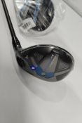 A men's as new Callaway Paradym AI smoke hybrid golf club, R/H, cypher 60 5.5 shaft with head cover