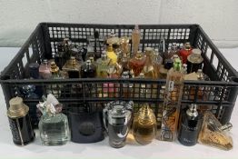 Approximately fifty assorted part used parfum/eau de toilette to include Marc Jacobs, Dior, Yardley,
