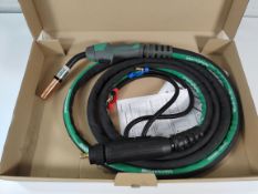 An as new Migatronic MV500 FKS Twist Welding Torch, 4M, 1.2 (80297701).