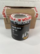 Two PPG Selemix NP10 White Tinter (3ltr tins).