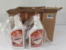 Twelve as new bottles of Ready Steady Defend bed bug killer spray, 1L per bottle (EAN: 5065003775732