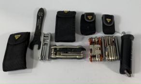 Ten pre-owned bike tools to include Top Peak, Kathmandu.