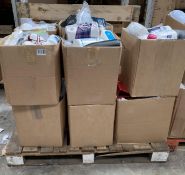 A pallet of assorted miscellaneous items to include toiletries, DIY, homewares and related.