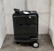 A pre-owned Robot Airwheel SE3S ride-on suitcase (no battery).