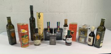 Fifteen bottles of Premium olive oil and balsamic vinegar to include Dominus Reserva Famillia 500ml.