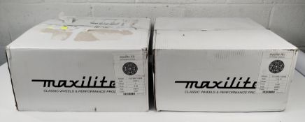 A set of Maxilite AG performance wheels - size 7.0 x 15, colour Silver, offset 0, PCD 4-98, hub ⌀58.