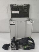 A pre-owned Festool Domino XL DF 700 EQ-Plus, 240V (REF: 576427) (sold as seen).