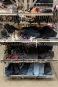 Assorted pre-owned clothing and related.