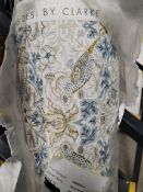 Forty six metres of 'Strawberry Thief' fabric by Clarke & Clarke (F1678/04).