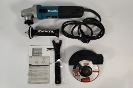 An as new Makita Angle Grinder, 125mm (5