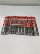 Fourteen packs of five Milwaukee Sawzall 150mm, 18 TPI medium metal blades.