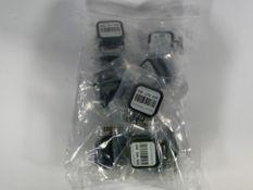 A bag of twenty Radtrak³ Long Term Radon Test Kits. As new