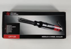 An as new Chicago Pneumatic Needle and Chisel Scaler (CP7120).