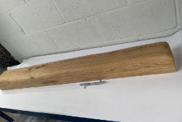 A fireplace mantle (sold as seen).