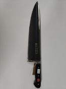A Wusthof French Cooks, extra heavy, bolstered knife 320mm/12
