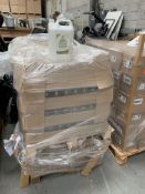 A pallet containing surface hygiene cleaner and clear plastic bottles, 500ml (NOTE: surface cleaner