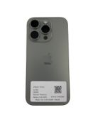 Pre-owned Apple iPhone 15 Pro (A3102) 256GB in Natural Titanium (iCloud unlocked. Battery health 100