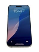 Pre-owned Apple iPhone 16 Pro Max (A3084) 256GB in Natural Titanium (iCloud unlocked. Battery health