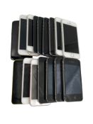 Twenty pre-owned Apple iPhones sold for parts (Untested, sold as seen).