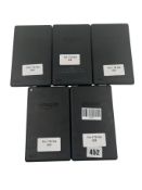 Five pre-owned Amazon Fire 7th Gen 8GB.