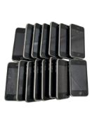 Twenty pre-owned Apple iPhones sold for parts (Untested, sold as seen).