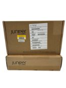 Two as new Juniper MTP12-FF-M10M Network Cables (1 x box open, 1 x sealed)