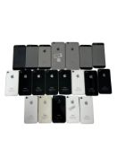 Twenty pre-owned Apple iPhones sold for parts (Untested, sold as seen).