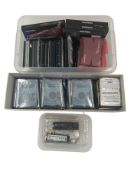 A quantity of new and pre-owned SSD's & HDD's (Data wiped).