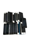 Twenty pre-owned Apple iPhones sold for parts (Untested, sold as seen).