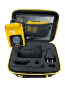 Eighteen pre-owned Narda Nardalert S3 99899 Radiation Monitor Mainframes with cases.