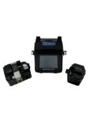 Pre-owned Sumitomo Type-201e-VS Fiber Splicer and two cleavers.