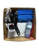 Two pre-owned Noyes Light Sources, a Sharp Notevision, Fluke TS25D Tester Xantrex Xpower Inverter 15