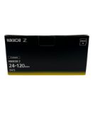 As new Nikon NIKKOR Z 24-120mm f/4 S Wide Angle Zoom Lens (EAN: 018208201051).