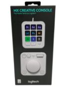 As new Logitech MX Creative Console Keypad & Dial (EAN: 5099206124714) (Box sealed).