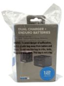 As new GoPro Dual Battery Charger & 2 Enduro Batteries (EAN: 818279028034) (Box sealed).