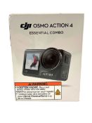 A new DJI Osmo Action 4 Essential Combo Camera (EAN:190021133402) (Box sealed).
