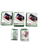 Assorted Fujifilm Instax Film (Some packs past expiry date).