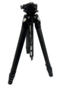 Pre-owned Falcam Treeroot R1414 Carbon Fire Tripod with 38 Pro Quick Release Trigger Inverted Ball H